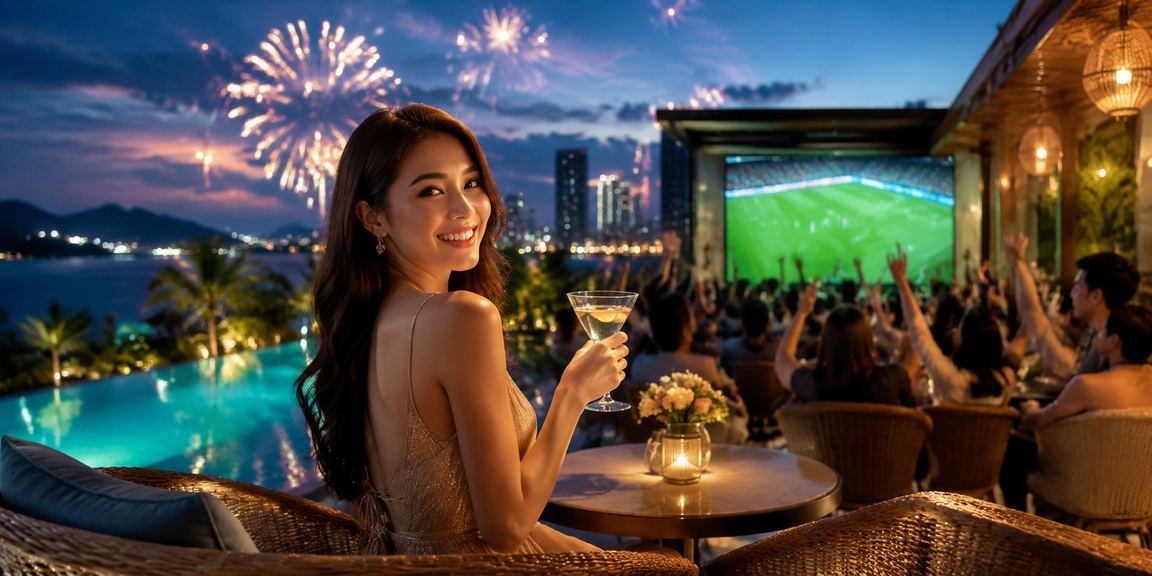 Người dùng Hà Nội xem mẹo cá cược bóng đá trên điện thoại tại quán cà phê buổi tối